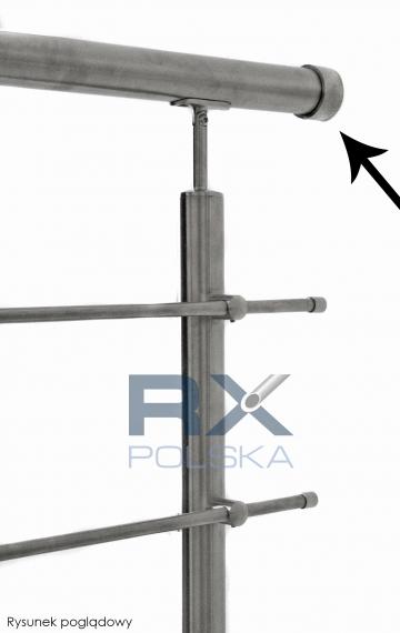 Foto Brida de montaje para tubo Ø 42,4 mm, AISI 304, SATINADA