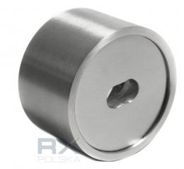 Brida de montaje para tubo Ø 42,4 mm, AISI 316, SATINADA