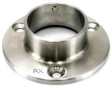 Foto Brida de montaje para tubo Ø 42,4 mm, AISI 316, SATINADA