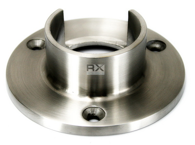 Foto Brida de montaje para tubo Ø 48,3 mm, AISI 304, SATINADA