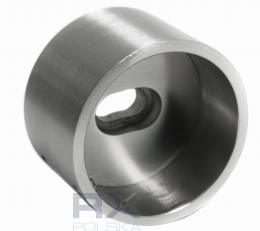 Brida de montaje para tubo Ø 48,3 mm, AISI 304, SATINADA