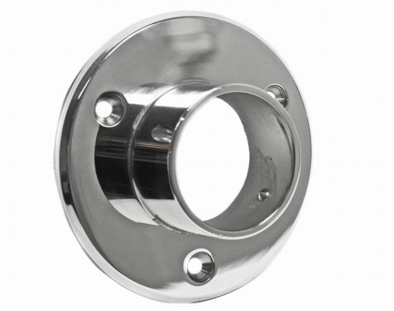 Foto Brida de montaje para tubo Ø 50,8 mm, AISI 304, Pulido