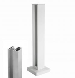 Poste ranura MINI 400 mm conexión, aluminio