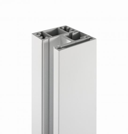 Foto Poste ranura MINI 400 mm derecho, aluminio