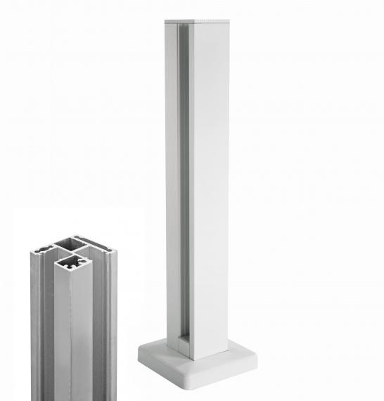 Foto Poste ranura MINI 400 mm esquina, aluminio