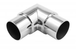 Codo 42,4 x 2 mm, AISI 304, Pulido