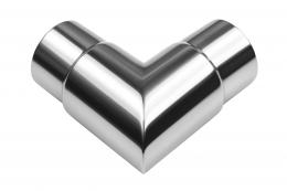 Codo 42,4 x 2 mm, AISI 304, Pulido