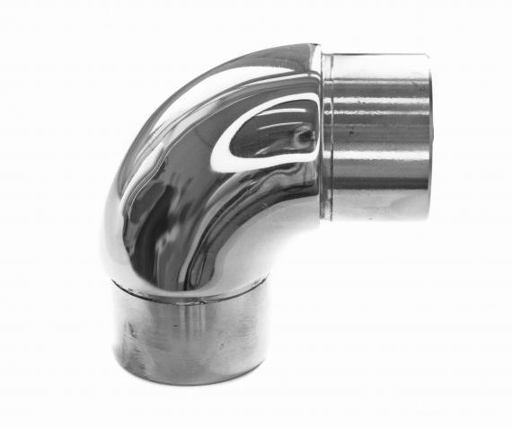 Foto Codo 90° para 42,4 x 2 mm, AISI 304, Pulido.