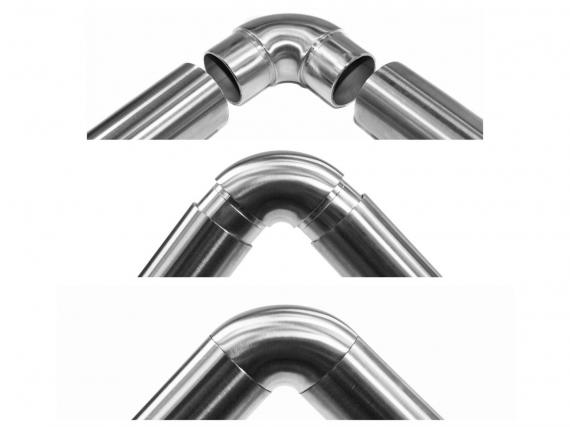 Foto Codo 90° para 42,4 x 2 mm, AISI 304, SATINADO