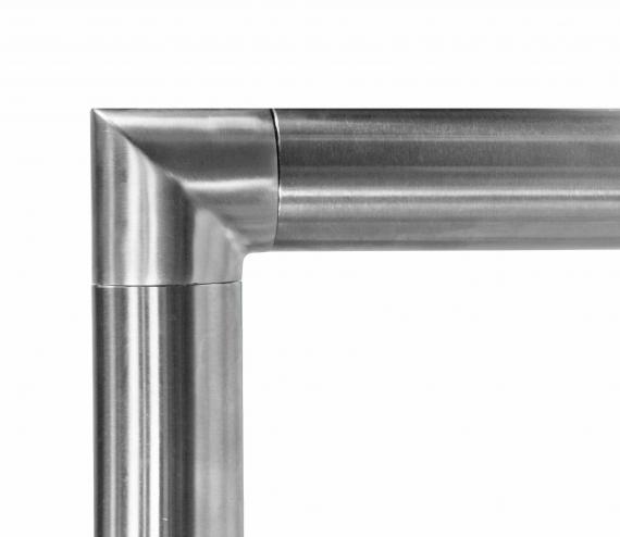 Foto Codo 90° para 42,4 x 2 mm, AISI 316, SATINADO