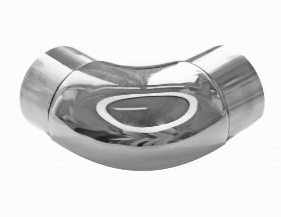 Foto Codo 90° para 48,3x2 mm, AISI 304, Pulido