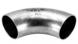 Codo 90° para 50,8 mm soldar, AISI 304, BRUTO