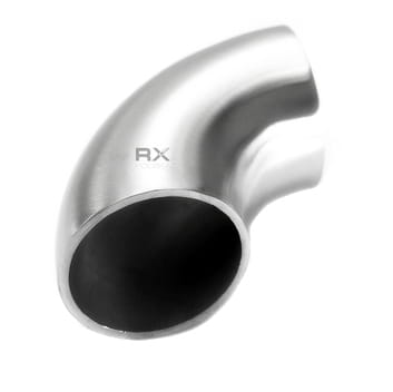 Foto Codo 90° para pegar 48,3 mm, AISI 304, SATINADO