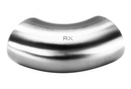 Codo 90° para pegar 48,3 mm, AISI 304, SATINADO