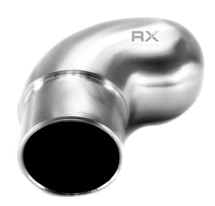 Foto Codo ciego 90° para 42,4 x 2 mm, AISI 304, SATINADO