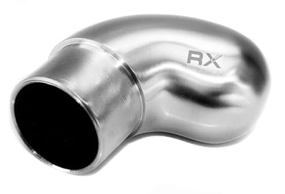 Foto Codo ciego 90° para 42,4 x 2 mm, AISI 304, SATINADO