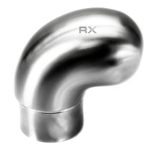 Foto Codo ciego 90° para 42,4 x 2 mm, AISI 304, SATINADO