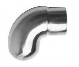 Codo ciego 90° para 42,4 x 2 mm, AISI 304, SATINADO