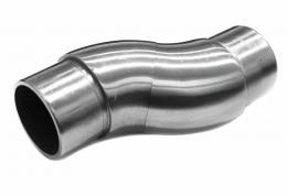 Codo con ángulo ajustable para 48,3x2 mm, AISI 304, SATINADO