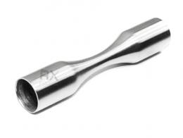 Codo curvado para tubo Ø 12x70 mm, AISI 304, SATINADO