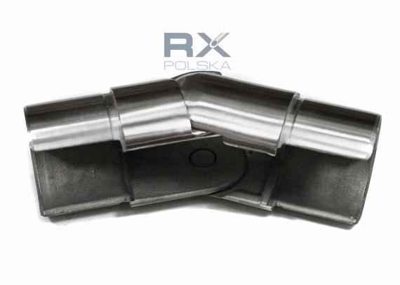 Foto Codo flexible INFERIOR para pasamanos ranurado Ø42,4 x 1,5 mm, AISI 304, SATINADO