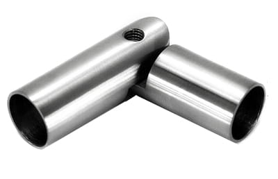 Foto Codo flexible para 14 mm, AISI 304, SATINADO