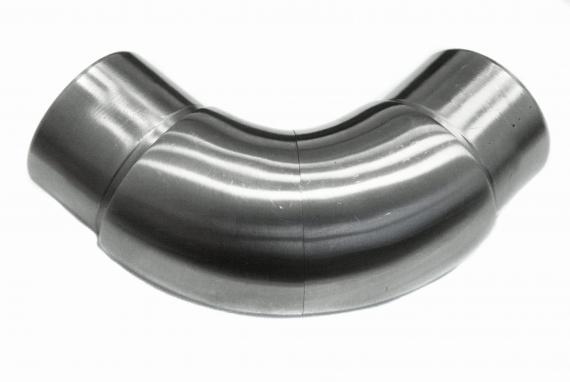 Foto Codo flexible para 42,4 x 2 mm, AISI 304, SATINADO