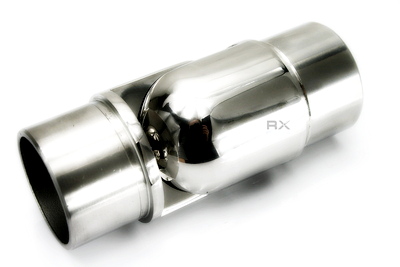 Foto Codo flexible para 50,8x1,5 mm, AISI 304, Pulido