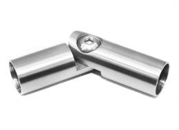 Codo flexible para tubo de 12 mm, AISI 304, SATINADO