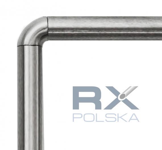 Foto Codo redondo 90° para tubo ø 16x1,5mm, AISI 304, SATINADO