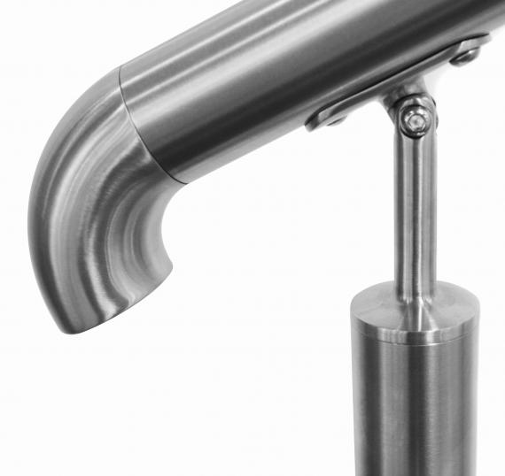 Foto Codo terminal para 42,4x2mm, AISI 304, SATINADO