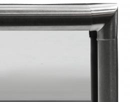 Codo vertical 90° para perfil 42,4 mm, AISI 304, SATINADO