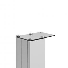 Conector DE pasamanos para ranura INICIO, AISI 304, EN BRUTO