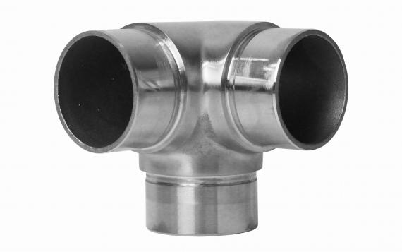 Foto Conector en Y para 42,4 x 2 mm, AISI 304, SATINADO