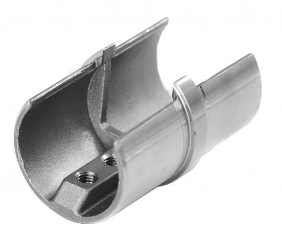 Foto Conector para pasamanos ranurado 42,4 mm, AISI 304, SATINADO