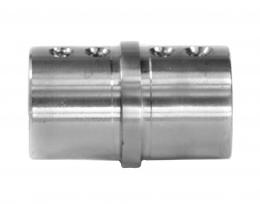 Conector para pasamanos ranurado 48,3 mm, AISI 304, SATINADO