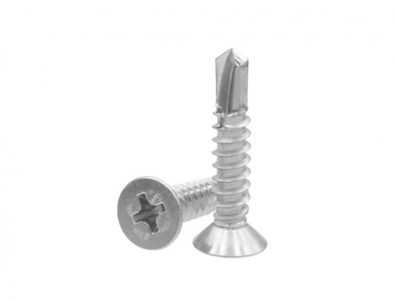 Foto DIN 7504 4,8x19 mm Tornillo autotaladrante con cabeza avellanada A2