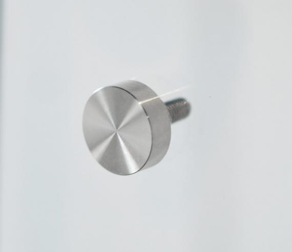 Foto Disco adaptador para pegamento UV fi 30 mm M8 AISI 304