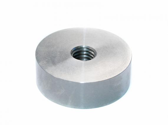 Foto Disco adaptador para pegamento UV fi 40 mm M8 AISI 304
