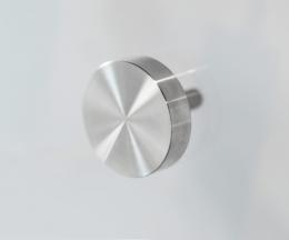 Disco adaptador para pegamento UV fi 40 mm M8 AISI 304