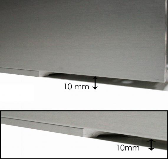 Foto Drenaje para el perfil ETP.001.01.AL.A, ANODIZADO