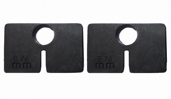 Foto EPDM para vidrio de 8,76 mm para 45x45 mm