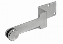 Escuadra con adaptador para vidrio fi40 mm, AISI 304, SATINADO