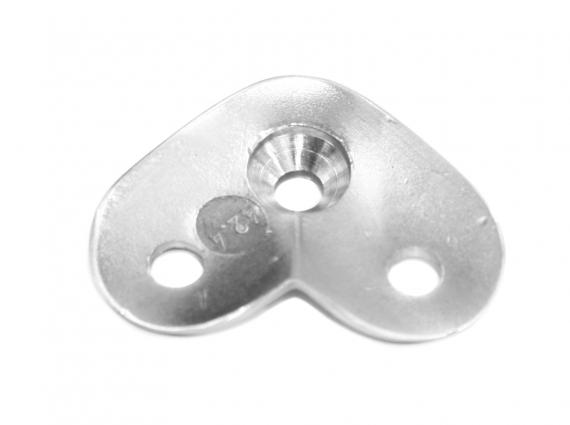 Foto Escuadra para 42,4 mm, AISI 304, SATINADO