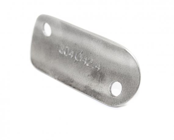 Foto Escuadra para 42,4 mm con ojal, AISI 304, SATINADO