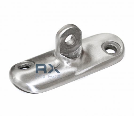 Foto Escuadra para 48,3 mm con ojal, AISI 304, SATINADO