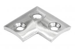 Escuadra para 50,8 mm, AISI 304, SATINADO