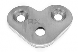 Escuadra para perfil, AISI 304, SATINADO