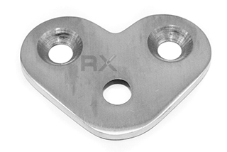 Foto Escuadra para perfil, AISI 304, SATINADO