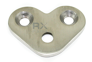 Foto Escuadra para perfil, AISI 304, SATINADO